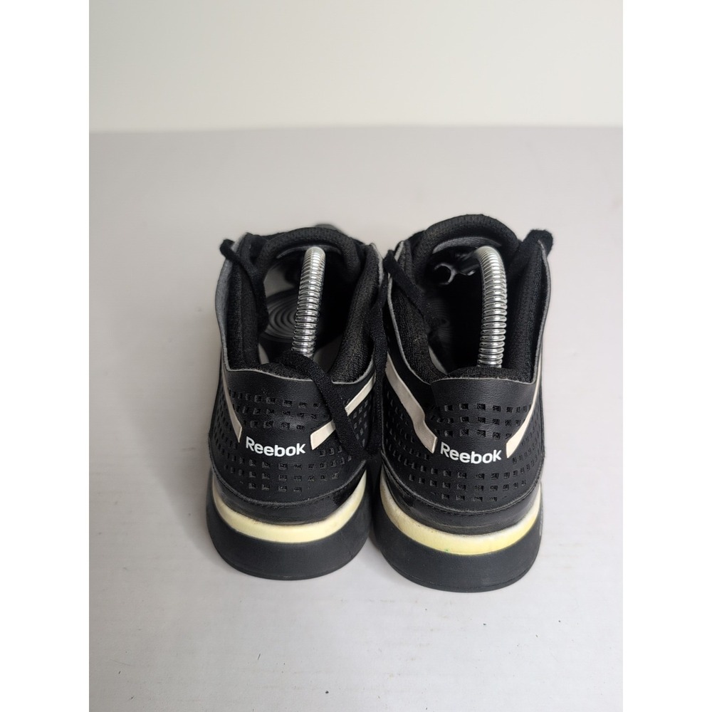 Reebok Women's EasyTone SmoothFit Walking Shoes – Black/ White, Size 9 - Picture 4 of 5